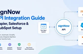 SignNow API Integration Guide | Zapier, Salesforce & HubSpot Setup