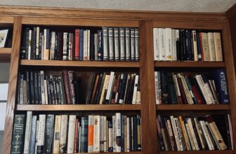 The data center: my home library! books, reading, study