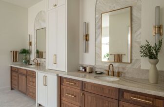 BEFORE AND AFTER – A Serene, Sophisticated Primary Suite — DESIGNED