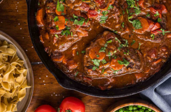 Swiss Steak Recipe (Braised in Rich Tomato Gravy)