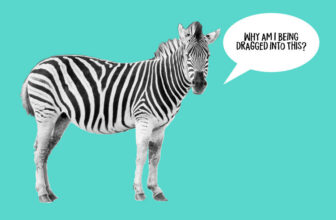 Your actual real life alcohol-free ‘zebra striping’