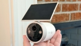 I set up a solar panel security camera in my yard – and the image quality beat my Ring