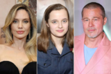 Brad Pitt and Angelina Jolie’s biological daughter Vivienne publishes newspaper ad to announce she has dropped Pitt from her last name