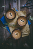 Roasted Garlic and Marrow Bone Soup with Crispy Sage