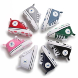 Newborn Baby Girl Princess Glossy Non Slip Shoes Soft Sole Cute Bow Decoration