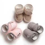 Infant Baby Girls Boys Toddler Shoes Boots Anti-slip Warm Soft Slippers Socks