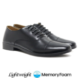 Mens Smart Memory Foam Shoes Casual Lace Up Brogue Work Office Oxford Shoes Size