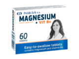 Magnesium 375mg + Vitamin B6 1.4mg – Strong Vegan Tablets – Cramp Stress Fatigue