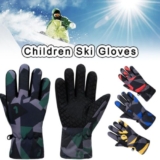 Kids Ski Gloves Windproof Waterproof Long-sleeved Mitten Snow Snowboard