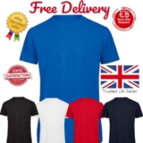 Men’s T Shirts 100% Cotton Soft Plain Tee Shirt Summer Sale Top Plain Quality Te
