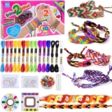 Modacraft Friendship Bracelet Making Kit for Girls, Kids Bracelets Making Craft