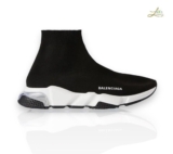 Balenciaga Trainers Clear Sole Speed Sock Sneakers Size 43