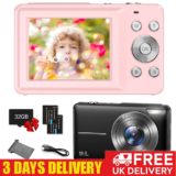 Digital Camera HD 1080P 44MP 2.4” LCD Display Screen 16X Zoom Anti-Shake Camera