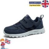 Diabetic Shoes Comfortable Wide Tennis Shoes Non Slip for Seniors (41 Blue)