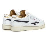 NEW REEBOK Club C Revenge Mu Men’s White & Navy Trainers Sneakers BNIB