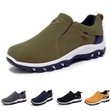 Mens Slip on Sport Shoe Outdoor Loafers Casual Walking Sneakers Hiking Trainers