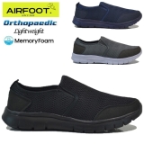 MENS CASUAL TRAINERS MEMORY FOAM WIDE FIT WALKING RUNNING SPORTS GYM  SHOES SIZE