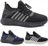 MENS FLAT LIGHTWEIGHT WALKING RUNNING SPORT LACE UP GYM SNEAKERS TRAINERS SHOES