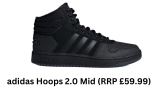adidas Hoops 2.0 Mid Mens Trainers Boots B44621 ~RRP £60  FREE BLUETOOTH SPEAKER