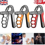 Adjustable Grip Strengthener Hand and Forearm Trainer with Counter 5-100KG