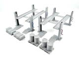 Scale 1:43 Auto service equipment Diorama parts Diorama garage accessories