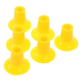 6 Pcs Grinding Machine Cup Automotive Maintenance Equipment Valve Lapping Parts