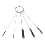 Tattoo Equipment Brush Auto Parts Cleaning Nozzle Brush Glass Test Tube Brush Br