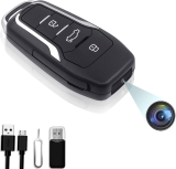 Camera Car key 1080P Camera with Motion Monitoring, Video And Audio Recording