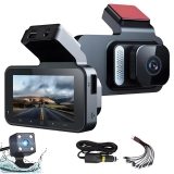 Full HD 1080P Car Camera Recorder WIFI Dual Front and Rear Dash Cam Night Vision