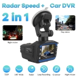 HD Car DVR Recorder Video Dash Camera Night G-sensor Radar Laser Speed Detector.