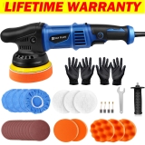 Dual Action Car Polisher Scratch Remover Sander Buffer Paint Care Variable Speed