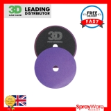 3D Car Care 5.5″ Light Purple Cutting Polishing Foam Pad For 5″ Backing Plate