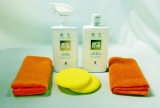 AUTOGLYM Leather Cleaner and Balm Leather Cleaning Set Feeder  Rejuvenator Kit