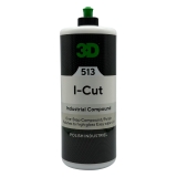3D Car Care I-Cut Industrial Cutting Compound One Step Compound Polish AIO 946ML