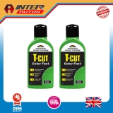 T-Cut Colour Fast Car Polish Restore Dark Green Care Paint 500Ml Cmw007 x 2