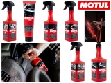 Motul Car Care Kit Bundle Shampoo Polish Wheel Plastic Glass Cleaner