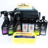 Autosmart Car Cleaning Kit Full Valet Pack Car Care Wash Polish Sponge Shampoo