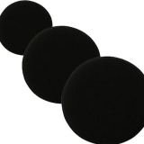 3 x Black 5″ Foam Sponge Polish Wax Applicator Pads Car Home Cleaning Valeting