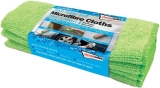 4 PIECE SUPER SOFT MICROFIBRE CLOTHS HOME AND CAR CARE CLEANING POLISHING DRYING