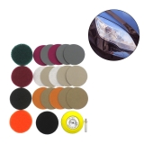 Car Care Sanding Discs Pads Car Lights Polishing Restoration Kit