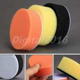 3x 80mm 3″ Foam Sponge Polishing Buffing Polisher Pads Kit Car Care Cleaning