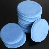 10pcs Car Care Waxing Polishing Microfiber Foam Sponge Applicator Cleaning Pads