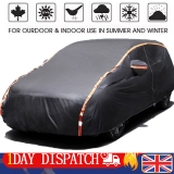 Heavy Duty Waterproof Car Cover Rain Snow UV Full Protection Outdoor Universal