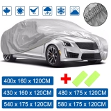 Heavy Duty Waterproof Car Cover Rain Snow UV Full Protection Outdoor Universal