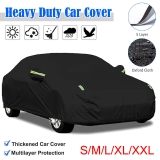 Heavy Duty Waterproof Car Cover Rain Snow UV Full Protection Outdoor Universal