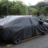 Car Cover Waterproof Heavy Duty Small Medium Large Size Reflective Strip Zipper