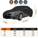 Elastic Soft Breathable Dust Proof Fabric Indoor Garage Showroom Full Car Cover