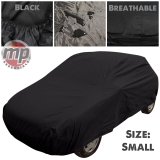 Black Breathable Full Car Cover for a Toyota Aygo – Indoors & Outdoors
