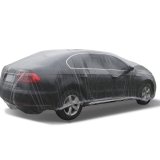 NEW Plastic Disposable Car Cover Temporary Universal Rain Dust Garage UK