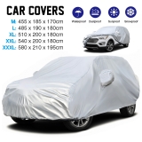 M L XL XXXL Full SUV Car Cover Waterproof Outdoor Snow Rain UV Dust Protection